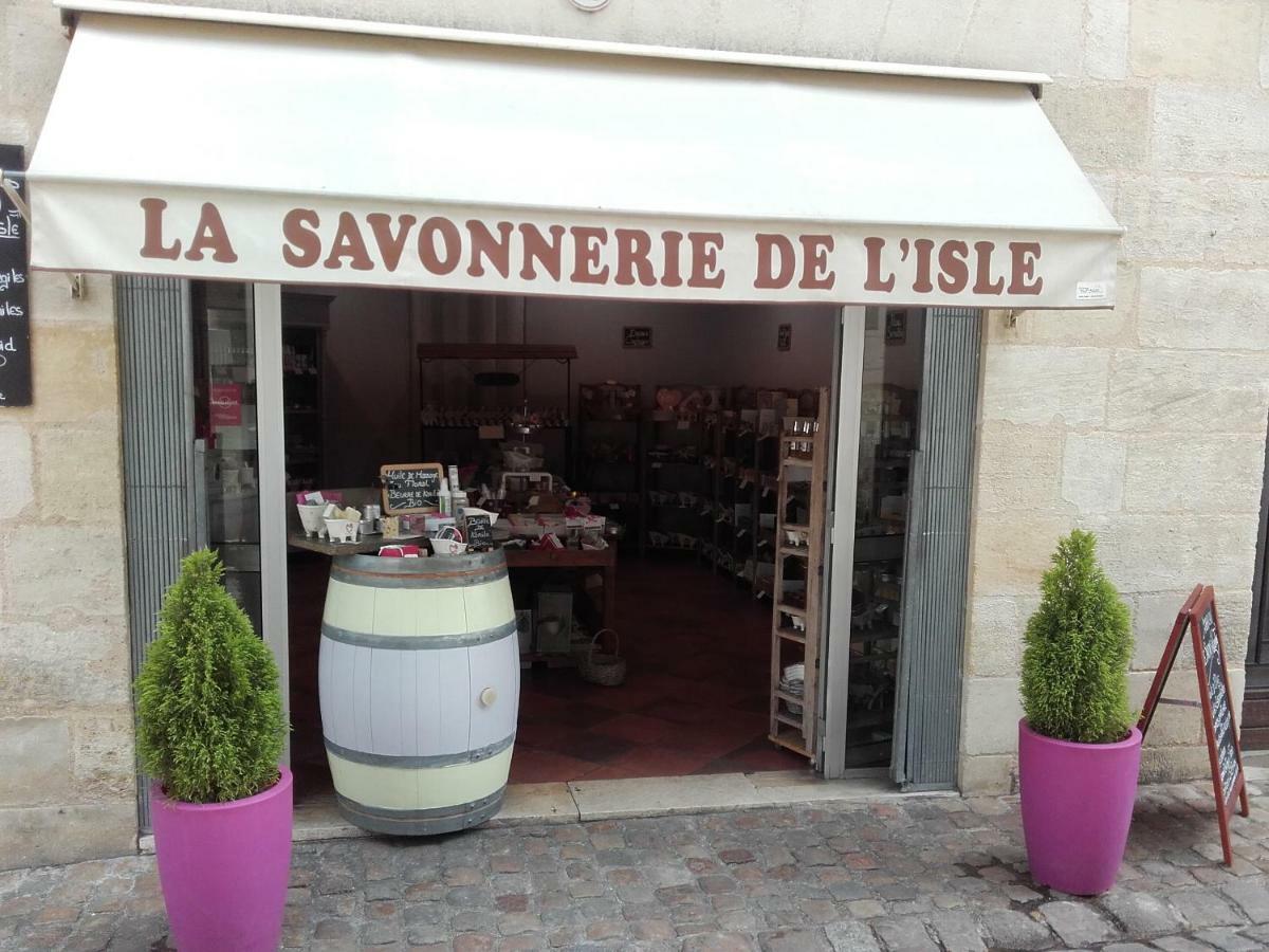 Appartamento Les Logis Des Vignobles Saint Emilion En Duplex N 2 Avec Terrasse Esterno foto